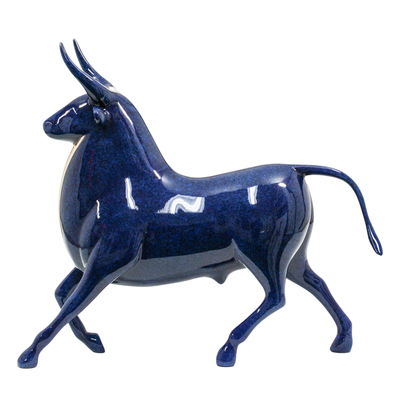 Loet Vanderveen - BULL, TORO II (491) - BRONZE - 18 X 4.5 X 14.5 - These sculptures are bronze limited editions.
<br>
<br><a href="/[sculpture]/[available]-[patina]-[swatches]/">More than 30 patinas are available</a>. Available patinas are indicated as IN STOCK. Loet Vanderveen limited editions are always in strong demand and our stocked inventory sells quickly. Special orders are not being taken at this time.
<br>
<br>Allow a few weeks for your sculptures to arrive as each one is thoroughly prepared and packed in our warehouse. This includes fully customized crating and boxing for each piece. Your patience is appreciated during this process as we strive to ensure that your new artwork safely arrives.
<br>
<br>Shipping and Handling TBD
