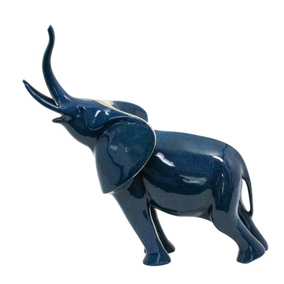 Loet Vanderveen - ELEPHANT, ASIAN (497) - BRONZE - 11 X 5 X 12 - These sculptures are bronze limited editions.
<br>
<br><a href="/[sculpture]/[available]-[patina]-[swatches]/">More than 30 patinas are available</a>. Available patinas are indicated as IN STOCK. Loet Vanderveen limited editions are always in strong demand and our stocked inventory sells quickly. Special orders are not being taken at this time.
<br>
<br>Allow a few weeks for your sculptures to arrive as each one is thoroughly prepared and packed in our warehouse. This includes fully customized crating and boxing for each piece. Your patience is appreciated during this process as we strive to ensure that your new artwork safely arrives.
<br>
<br>Shipping and Handling TBD
