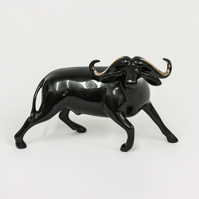 Loet Vanderveen - BUFFALO, CAPE (516) - BRONZE - 10.5 X 4 X 7 - These sculptures are bronze limited editions.
<br>
<br><a href="/[sculpture]/[available]-[patina]-[swatches]/">More than 30 patinas are available</a>. Available patinas are indicated as IN STOCK. Loet Vanderveen limited editions are always in strong demand and our stocked inventory sells quickly. Special orders are not being taken at this time.
<br>
<br>Allow a few weeks for your sculptures to arrive as each one is thoroughly prepared and packed in our warehouse. This includes fully customized crating and boxing for each piece. Your patience is appreciated during this process as we strive to ensure that your new artwork safely arrives.
<br>
<br>Shipping and Handling TBD