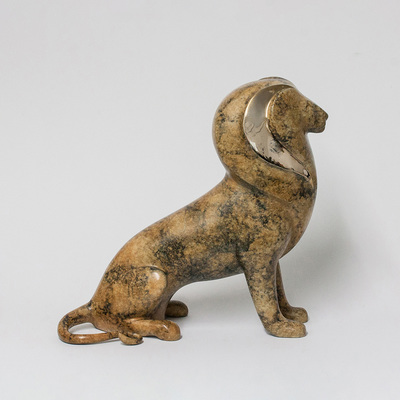 Loet Vanderveen - LION, IMPERIAL (525) - BRONZE - 17 X 6 X 16 - These sculptures are bronze limited editions.
<br>
<br><a href="/[sculpture]/[available]-[patina]-[swatches]/">More than 30 patinas are available</a>. Available patinas are indicated as IN STOCK. Loet Vanderveen limited editions are always in strong demand and our stocked inventory sells quickly. Special orders are not being taken at this time.
<br>
<br>Allow a few weeks for your sculptures to arrive as each one is thoroughly prepared and packed in our warehouse. This includes fully customized crating and boxing for each piece. Your patience is appreciated during this process as we strive to ensure that your new artwork safely arrives.
<br>
<br>Shipping and Handling TBD