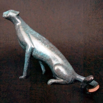 Loet Vanderveen - CHEETAH, MAJESTIC-FEMALE (528) - BRONZE - 9.25 X 6 X 7.5 - These sculptures are bronze limited editions.
<br>
<br><a href="/[sculpture]/[available]-[patina]-[swatches]/">More than 30 patinas are available</a>. Available patinas are indicated as IN STOCK. Loet Vanderveen limited editions are always in strong demand and our stocked inventory sells quickly. Special orders are not being taken at this time.
<br>
<br>Allow a few weeks for your sculptures to arrive as each one is thoroughly prepared and packed in our warehouse. This includes fully customized crating and boxing for each piece. Your patience is appreciated during this process as we strive to ensure that your new artwork safely arrives.
<br>
<br>Shipping and Handling TBD