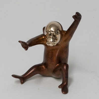 Loet Vanderveen - ORANGUTAN, BABY (538) - BRONZE - 4 X 3.5 X 4.5 - Free Shipping Anywhere In The USA!
<br>
<br>These sculptures are bronze limited editions.
<br>
<br><a href="/[sculpture]/[available]-[patina]-[swatches]/">More than 30 patinas are available</a>. Available patinas are indicated as IN STOCK. Loet Vanderveen limited editions are always in strong demand and our stocked inventory sells quickly. Special orders are not being taken at this time.
<br>
<br>Allow a few weeks for your sculptures to arrive as each one is thoroughly prepared and packed in our warehouse. This includes fully customized crating and boxing for each piece. Your patience is appreciated during this process as we strive to ensure that your new artwork safely arrives.