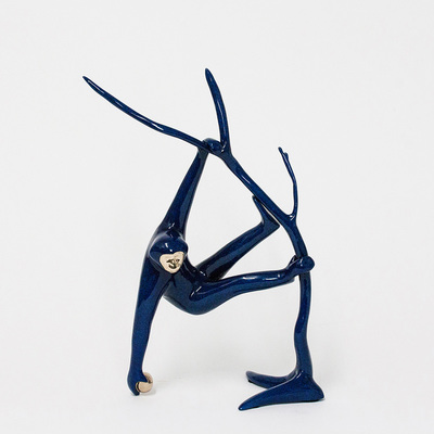 Loet Vanderveen - GIBBON AND TREE (539) - BRONZE - 9.5 X 4.5 X 11.25 - These sculptures are bronze limited editions.
<br>
<br><a href="/[sculpture]/[available]-[patina]-[swatches]/">More than 30 patinas are available</a>. Available patinas are indicated as IN STOCK. Loet Vanderveen limited editions are always in strong demand and our stocked inventory sells quickly. Special orders are not being taken at this time.
<br>
<br>Allow a few weeks for your sculptures to arrive as each one is thoroughly prepared and packed in our warehouse. This includes fully customized crating and boxing for each piece. Your patience is appreciated during this process as we strive to ensure that your new artwork safely arrives.
<br>
<br>Shipping and Handling TBD