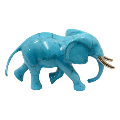 Loet Vanderveen - ELEPHANT, BULL (558) - BRONZE - These sculptures are bronze limited editions.
<br>
<br><a href="/[sculpture]/[available]-[patina]-[swatches]/">More than 30 patinas are available</a>. Available patinas are indicated as IN STOCK. Loet Vanderveen limited editions are always in strong demand and our stocked inventory sells quickly. Special orders are not being taken at this time.
<br>
<br>Allow a few weeks for your sculptures to arrive as each one is thoroughly prepared and packed in our warehouse. This includes fully customized crating and boxing for each piece. Your patience is appreciated during this process as we strive to ensure that your new artwork safely arrives.
<br>
<br>Shipping and Handling TBD