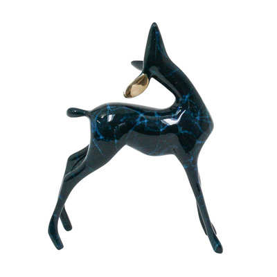 Loet Vanderveen - FAWN (559) - BRONZE - These sculptures are bronze limited editions.
<br>
<br><a href="/[sculpture]/[available]-[patina]-[swatches]/">More than 30 patinas are available</a>. Available patinas are indicated as IN STOCK. Loet Vanderveen limited editions are always in strong demand and our stocked inventory sells quickly. Special orders are not being taken at this time.
<br>
<br>Allow a few weeks for your sculptures to arrive as each one is thoroughly prepared and packed in our warehouse. This includes fully customized crating and boxing for each piece. Your patience is appreciated during this process as we strive to ensure that your new artwork safely arrives.
<br>
<br>Shipping and Handling TBD