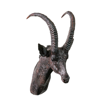 Mopho Gonde - SABLE WALL MOUNT - LEADWOOD - 16 X 9 X 12