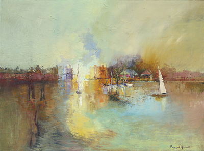 Margaret Gradwell - DOCKING - GICLEE - 29 X 39