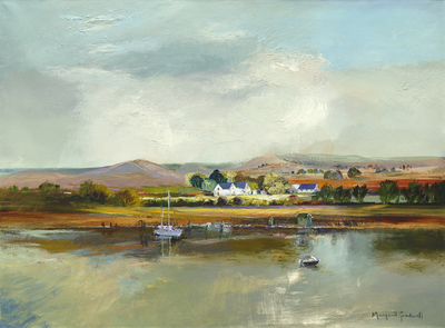 Margaret Gradwell - EDGE OF THE DAM - GICLEE - 35 1/2 X 47 1/4