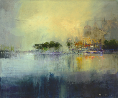 Margaret Gradwell - THE QUAY - GICLEE - 30 X 36