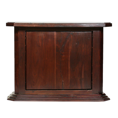 Railantique - PEDESTAL - TEAK - 32 X 30 X 10