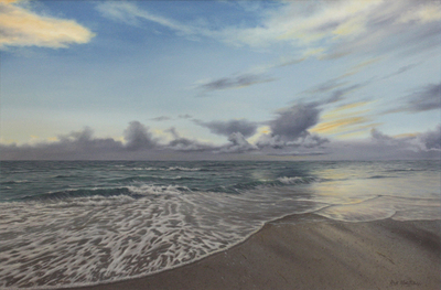 Rob MacIntosh - SERENITY BEACH - OIL ON CANVAS - 24 X 36