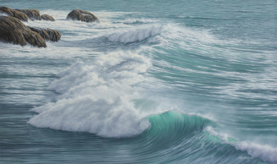 Rob MacIntosh - CREST OF INFINITY - OIL ON CANVAS - 36 X 60