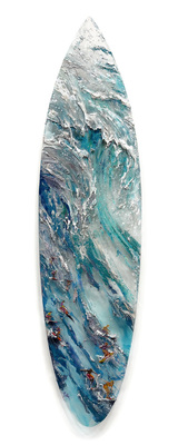 2Wild - ENDLESS SUMMER - MIXED MEDIA ON PANEL - 74 X 19