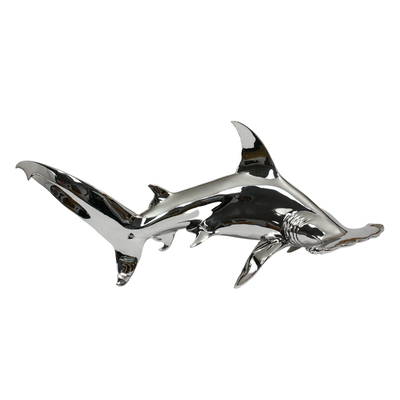 Victor Douieb - HAMMERHEAD SHARK - STAINLESS STEEL - 6 X 14 X 5