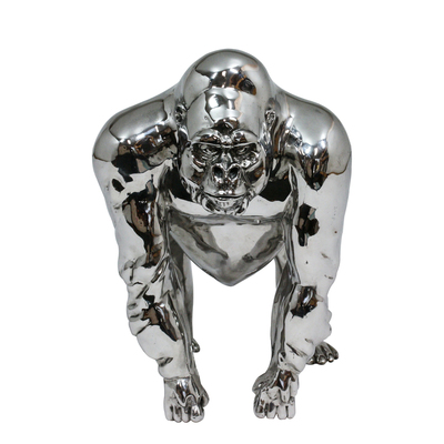 Victor Douieb - GORILLA - STAINLESS STEEL - 10 X 11 X 6 1/2