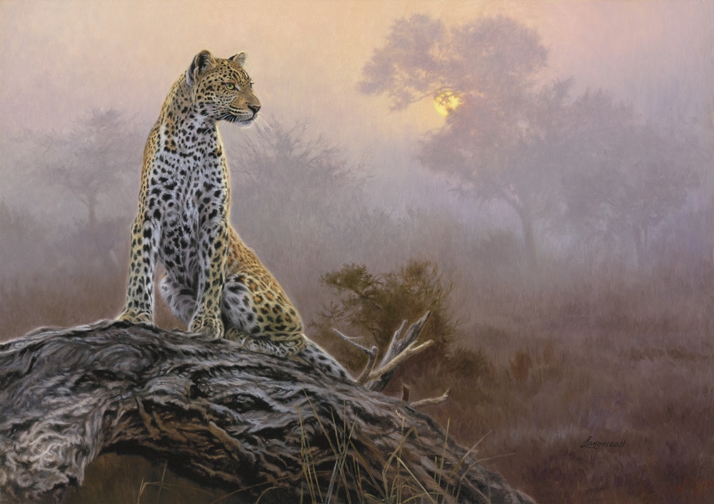 Morning Moves By David Langmead Wildlife art print Product Image