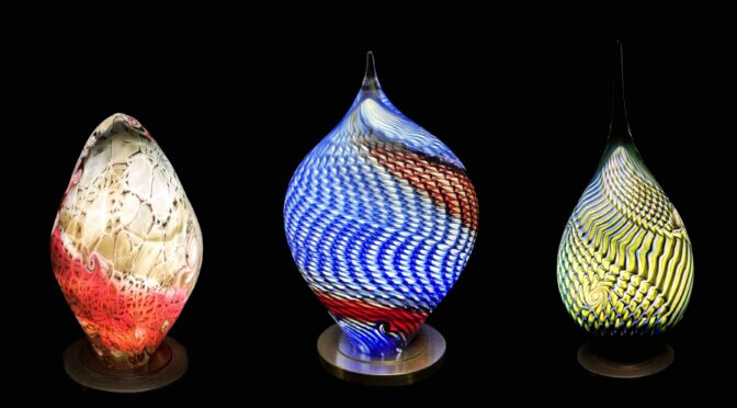 Fine Art Glass Sculptures by Artist